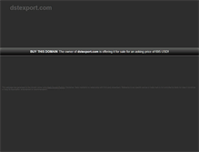 Tablet Screenshot of dstexport.com
